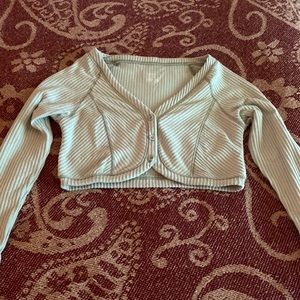 out from under (urban outfitters) sage green top